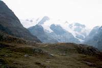 Nádherná panoramata Alp jsou k vidění všude dokola.